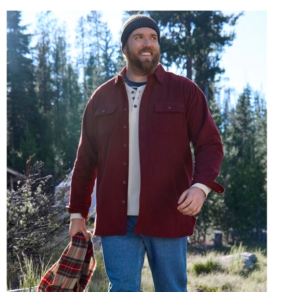 LL Bean chamois flannel shirt/ jacket M - Picture 6 of 6